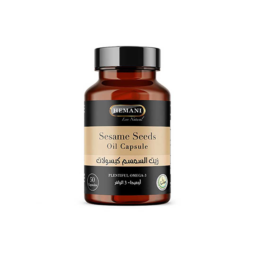 Herbal Oil Capsule Sesame Seed with Vitamin E & Omega 3