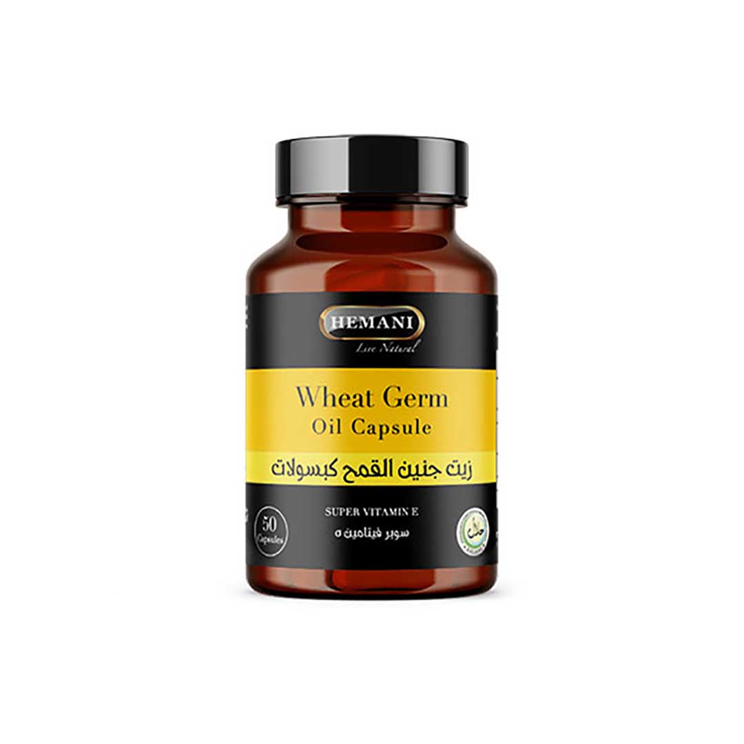 Herbal Oil Capsule Wheat Germ with Vitamin E
