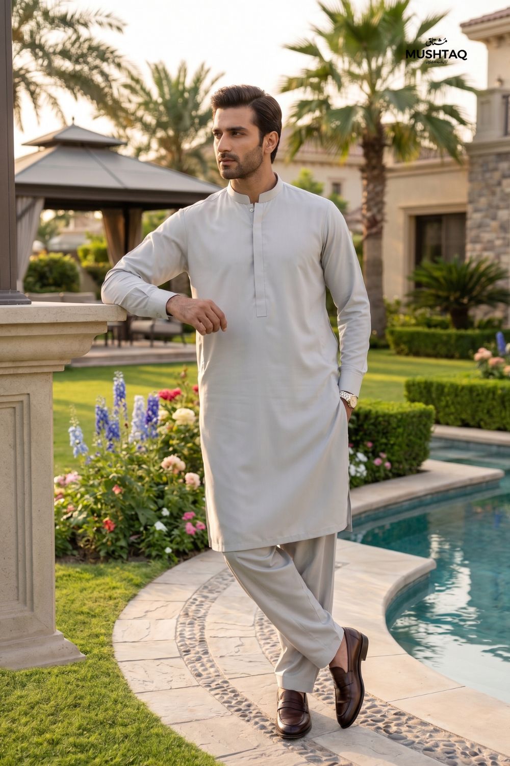 Mens Unstitched Wash & Wear Desgin - 5
