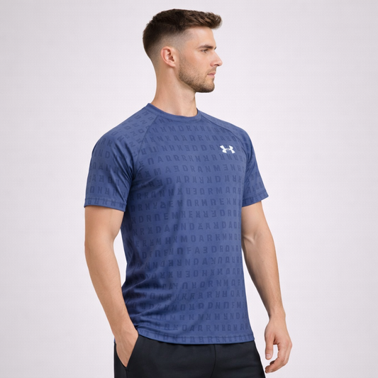Mens Dry Fit Performance T Shirt Royal Blue