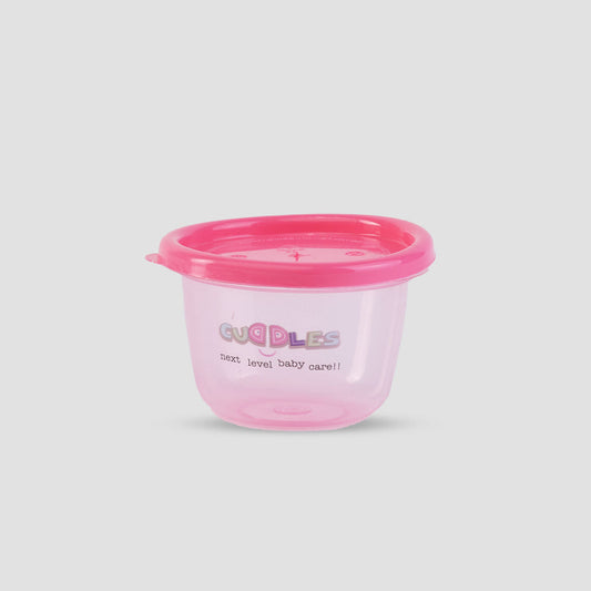 Cuddles Baby Pack of 3 Safe Food Storage Cups 133 ml