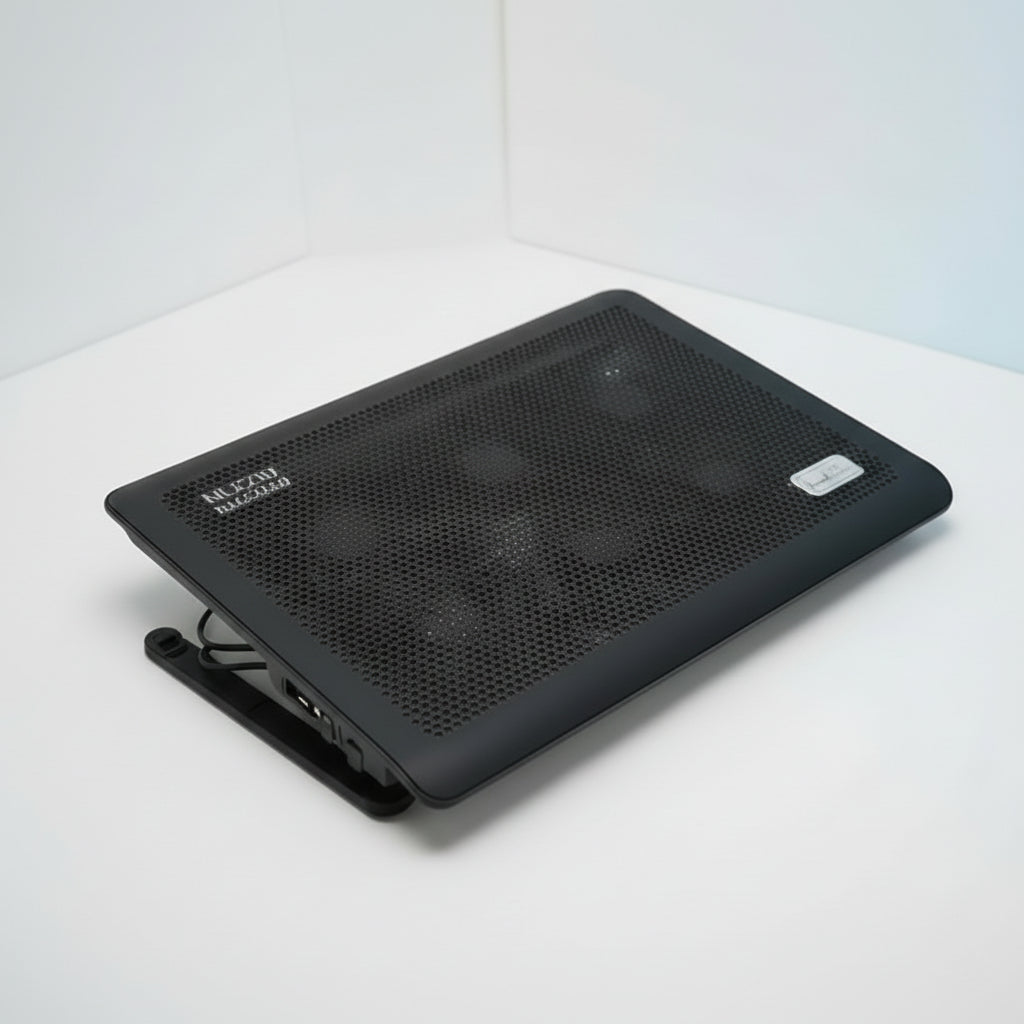 Laptop Cooling Pad Portable Notebook Cooler with Silent Fans and Adjustable Stand