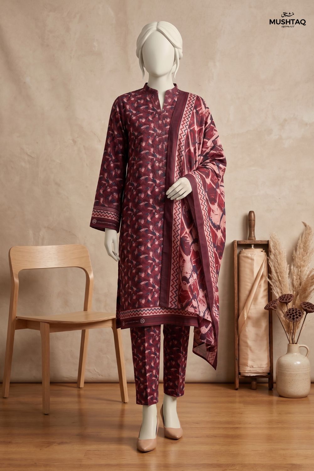 3Pcs Printed Lawn Desgin - 310