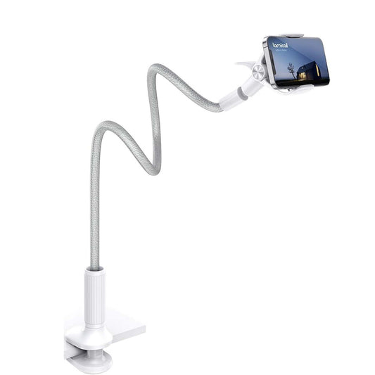 Phone Holder – Adjustable Mobile Stand for Desk, Bed & Car Use