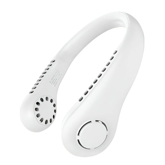 Mini Neck Portable No Bladeless Hanging Neck Rechargeable Air Cooler Mini Summer Sport Fan Random Colors