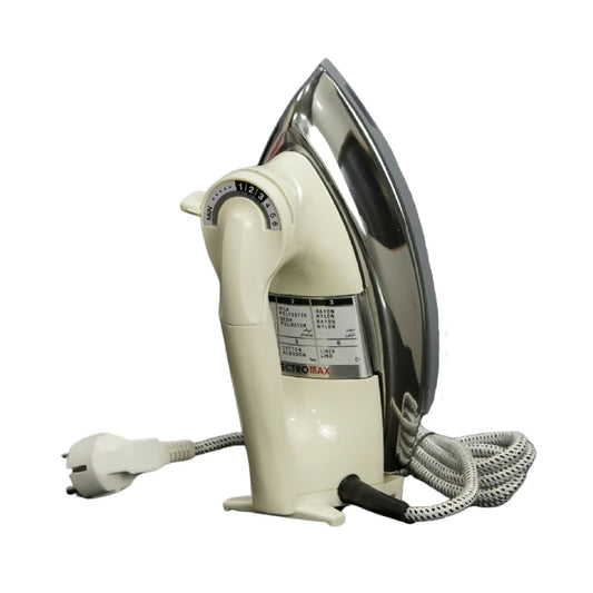 Electromax Heavy Duty Dry Iron with 6-Stage Temperature Control and 2-Year Warranty (EMDI-3550)