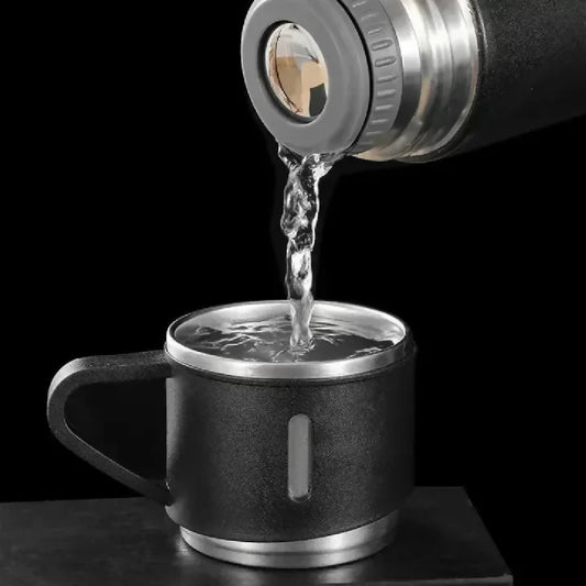 500ml Stainless Steel Vacuum Flask Set