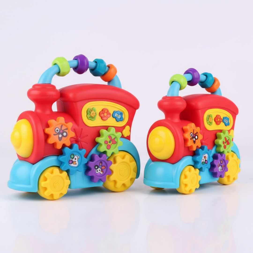 Colorful Musical Train Toy for Kids