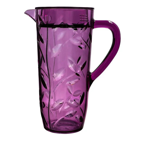ACRYLIC LEAVES CUT JUG AC110