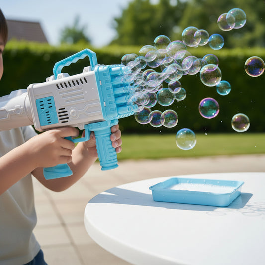 25 Hole Fun Bubble Gun