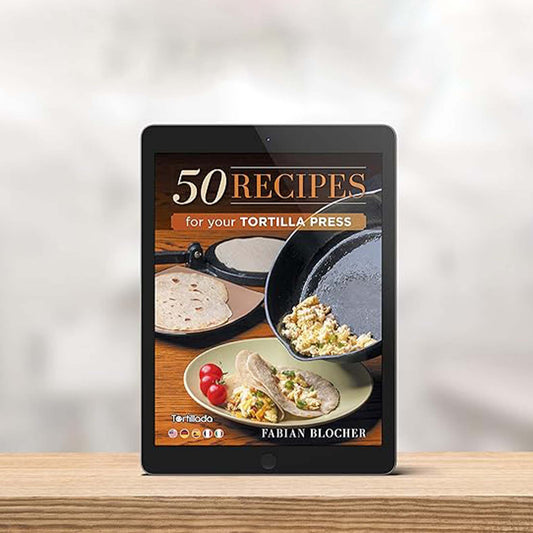 Trotillada cast iron tortilla press