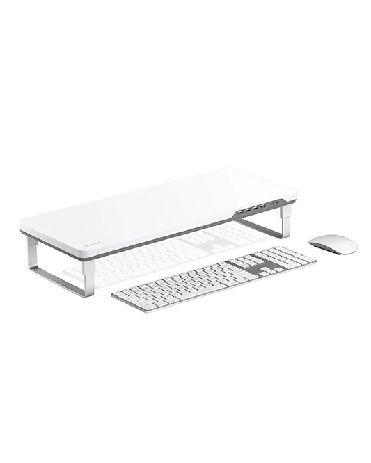 Monitor Stand – Adjustable Desktop Riser for Ergonomic Screen Height & Storage