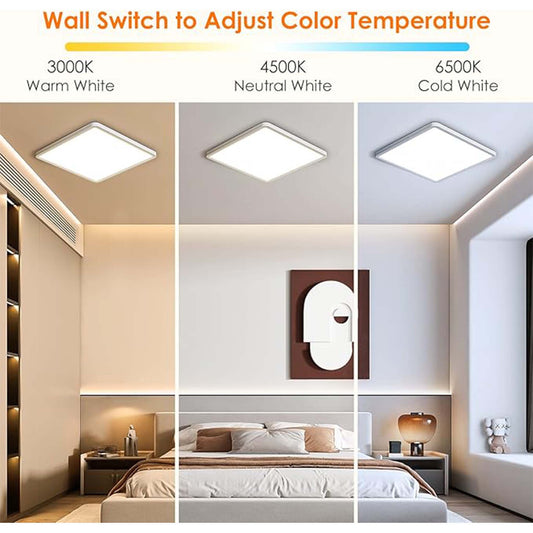 Ultra Slim LED Ceiling Light Modern Energy Saving Lamp for Home and Office