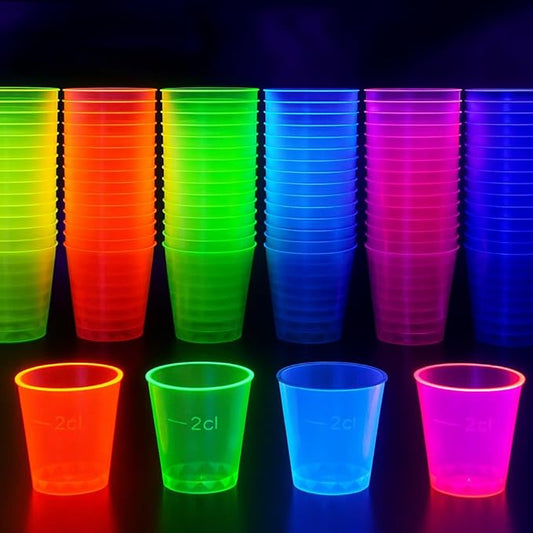 300 Neon Shot Glasses