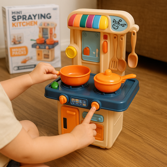 Mini Spraying Kitchen Toy Set for Kids
