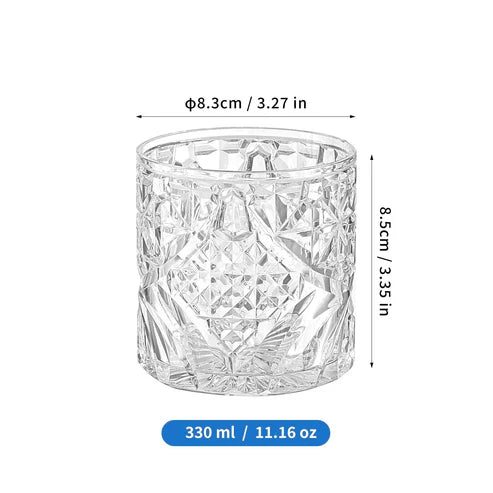 Acrylic Regal Bloom Glass 330ml AC141