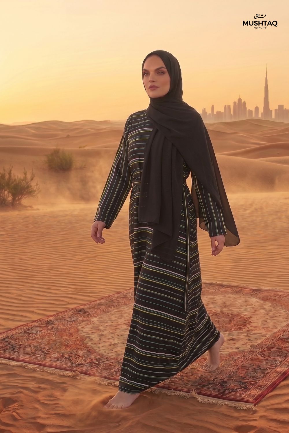 Abaya without stallers Desgin - 5