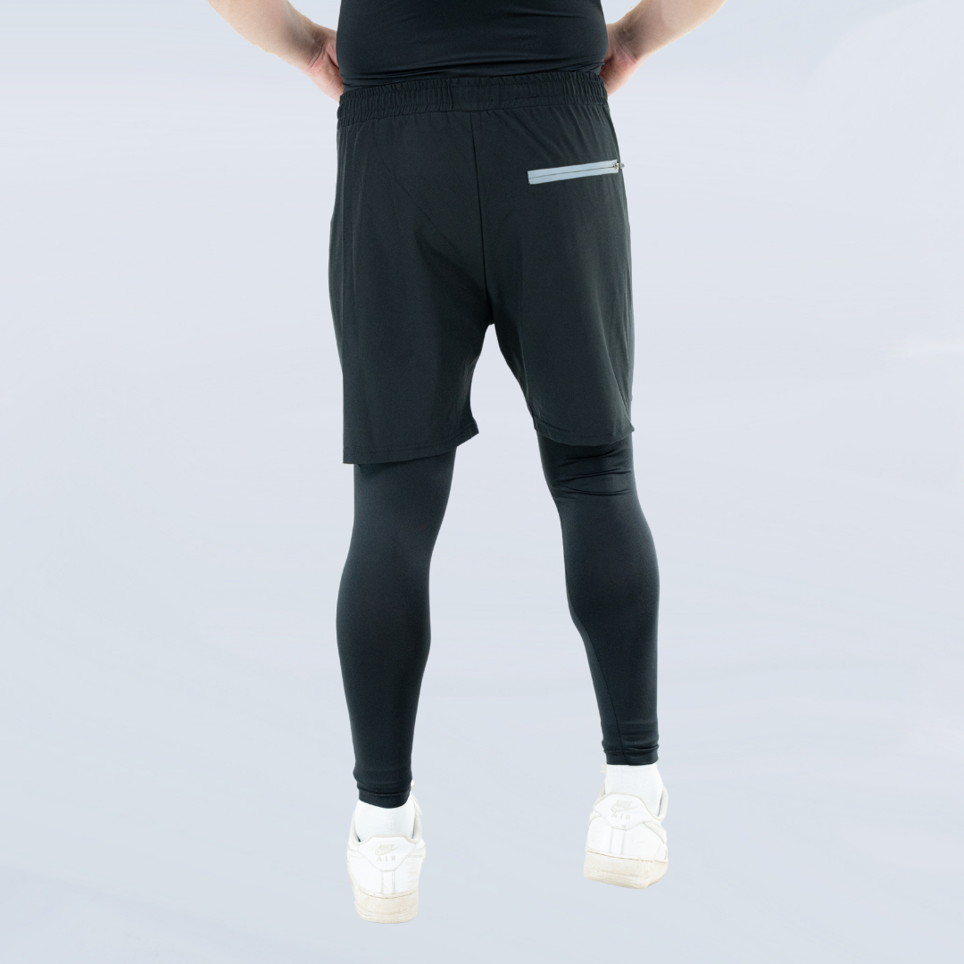 HYBRID TRAINING SHORTS BLACK