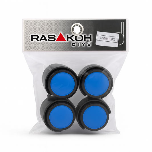 Chair Wheels 4pcs Smooth Rolling Durable Replacement Casters for Office and Home Chairs