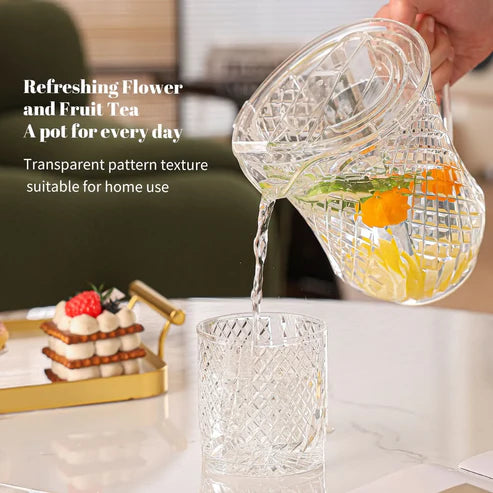 Acrylic Diamond Net Jug 1300ml AC147