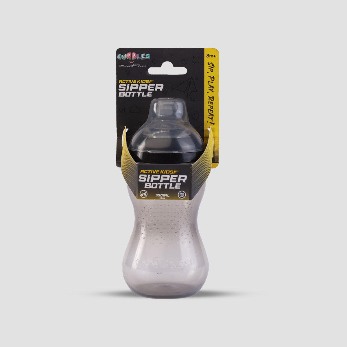 Cuddles Active Kids Sipper Bottle - 350ml/12oz
