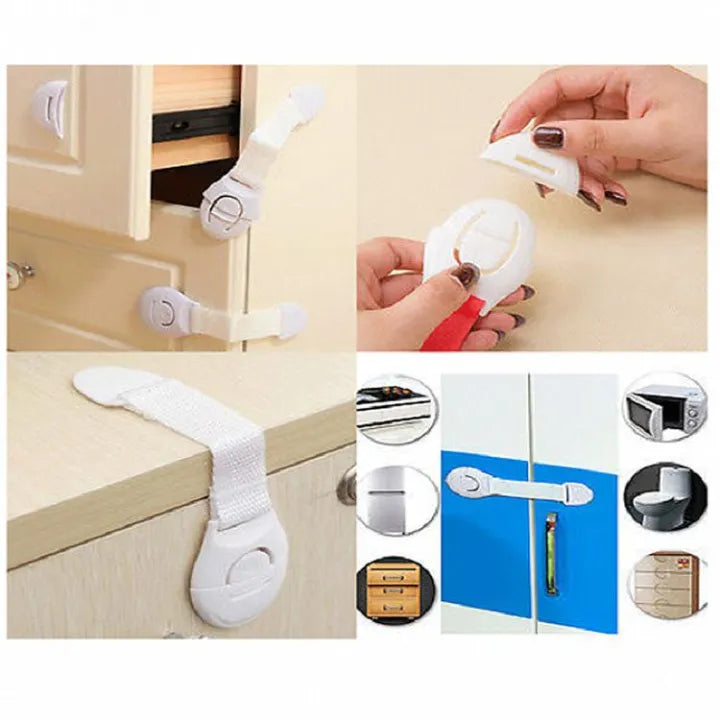 Safety Cupboard Lock Childproof Cabinet and Drawer Lock for Baby Safety