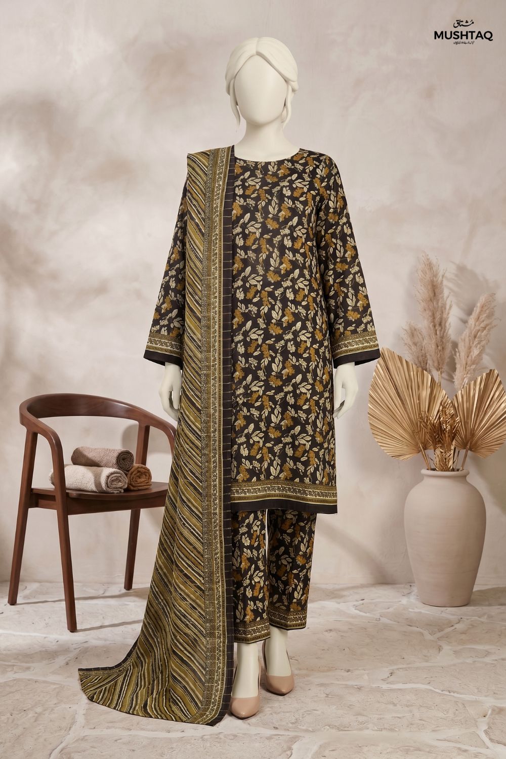 3Pcs Printed Lawn Desgin - 302