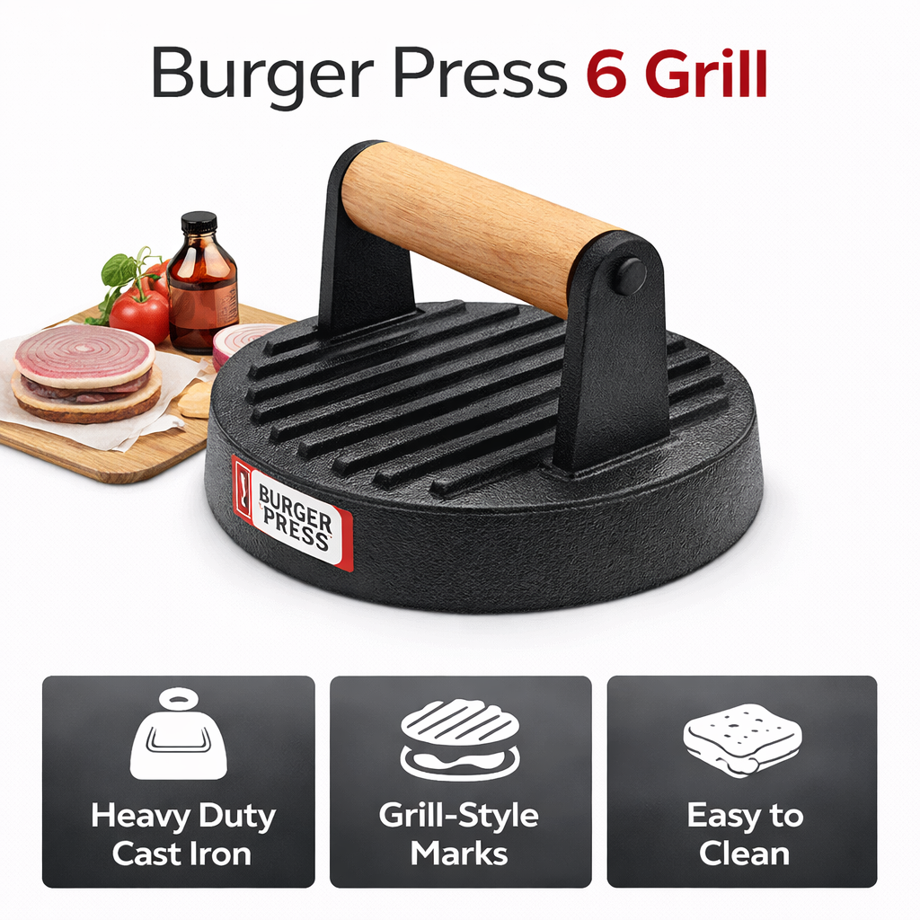 Burger Press 6 Grill