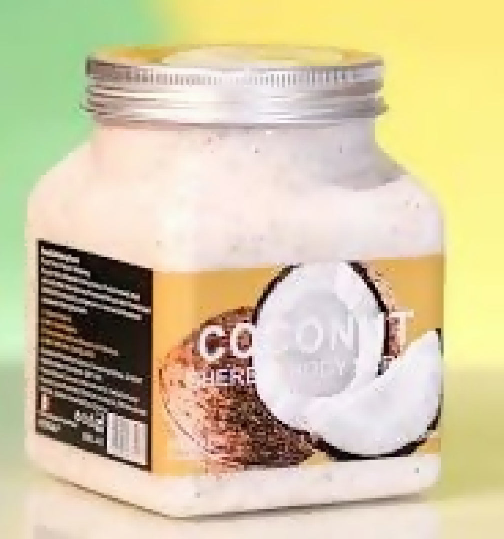 Wokali Coconut Sherbet Body Scrub 1 Piece