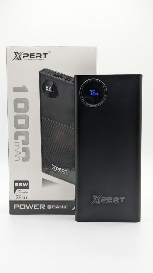 XPERT 10000mAh Fast Charging Power Bank – Digital LED Battery Display