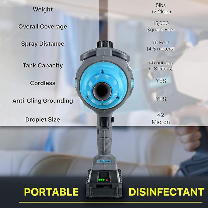Electrostatic ULV Fogger