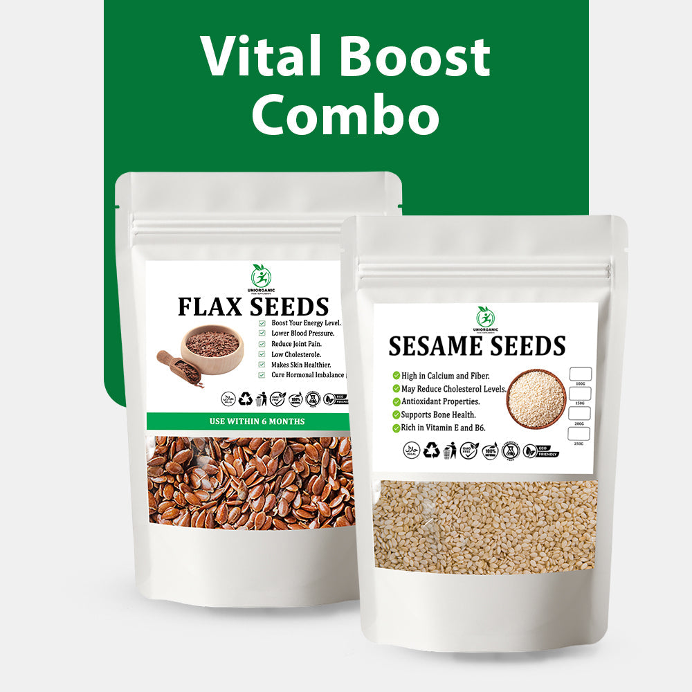 FLAX +SESAME SEEDS COMBO