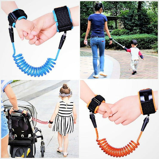 Baby Child Anti Lost Wrist Link Safety Harness Strap Rope Leash Walking Hand Belt Band Wristband For Toddlers - Kids