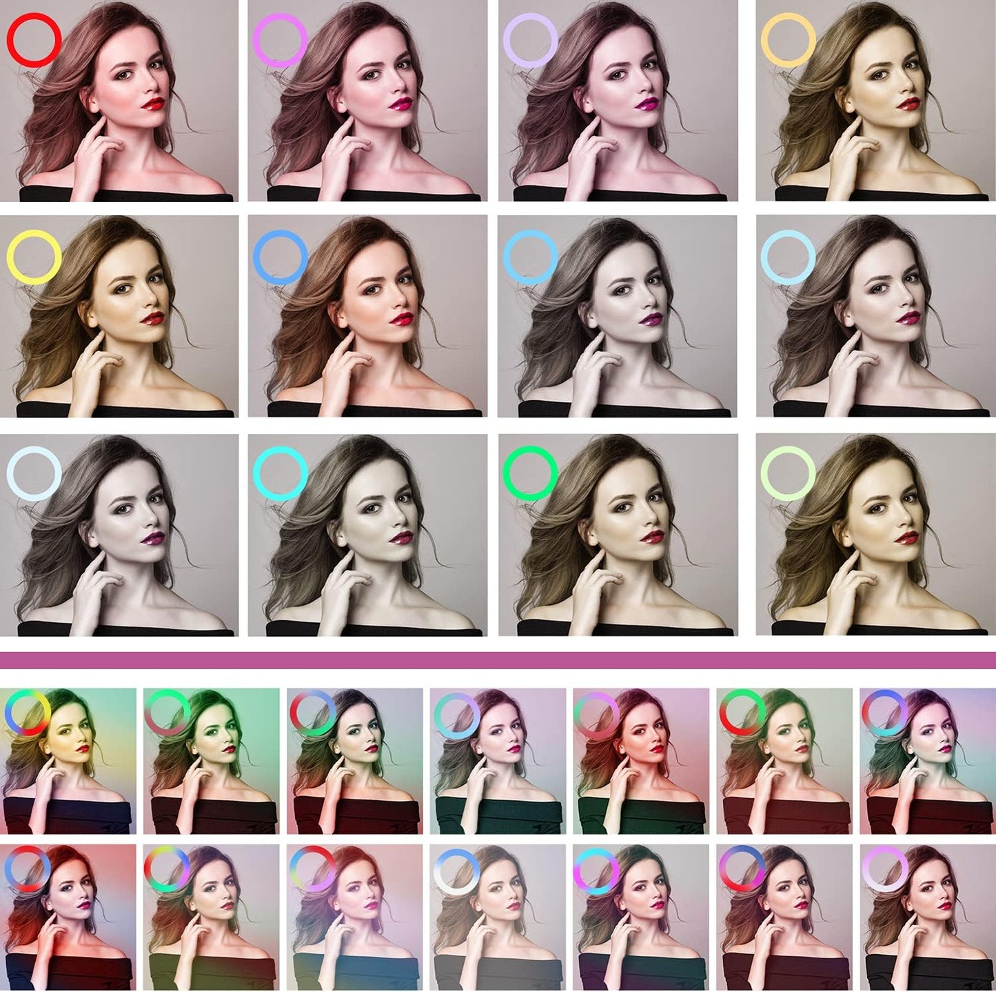 Dimmable LED Ring Light