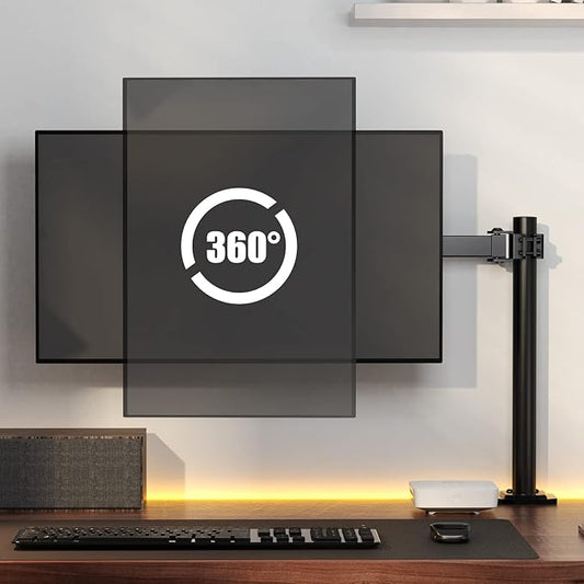 Monitor Table Stand – Adjustable Desktop Riser for Computer Screens & Laptops