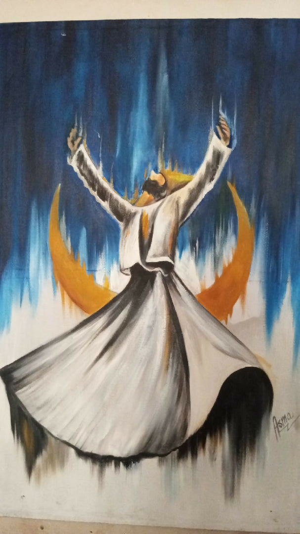 Whirling dervish sufi
