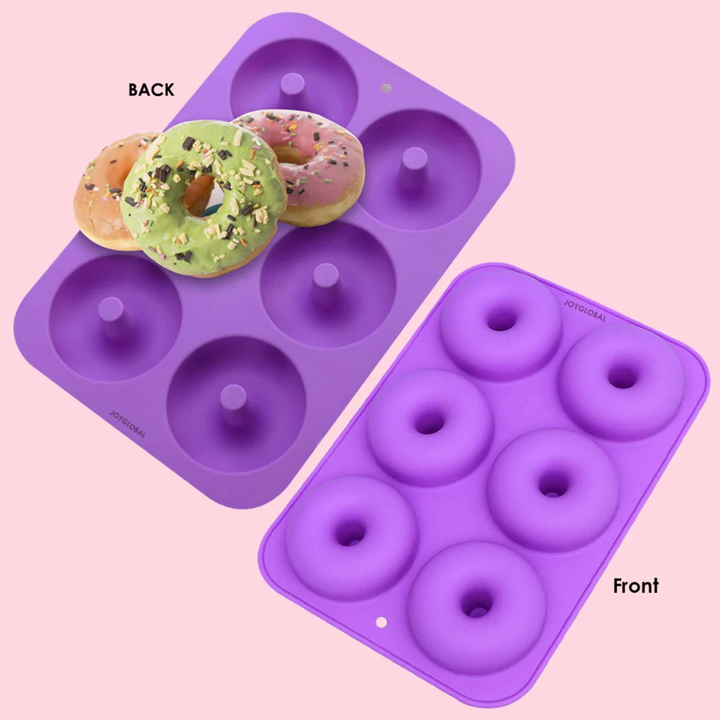 Silicone Donut Mold Non Stick Baking Tray