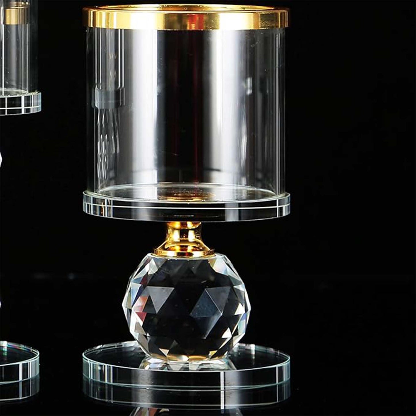 Clear Candlesticks – Elegant Decor for Weddings & Events