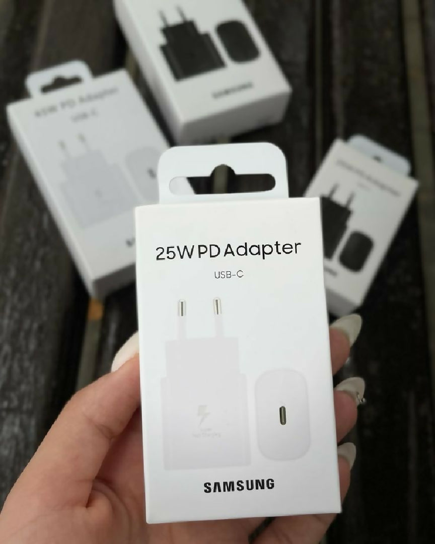 Samsung 25W Super Fast Charging Power Adapter with C to C Cable