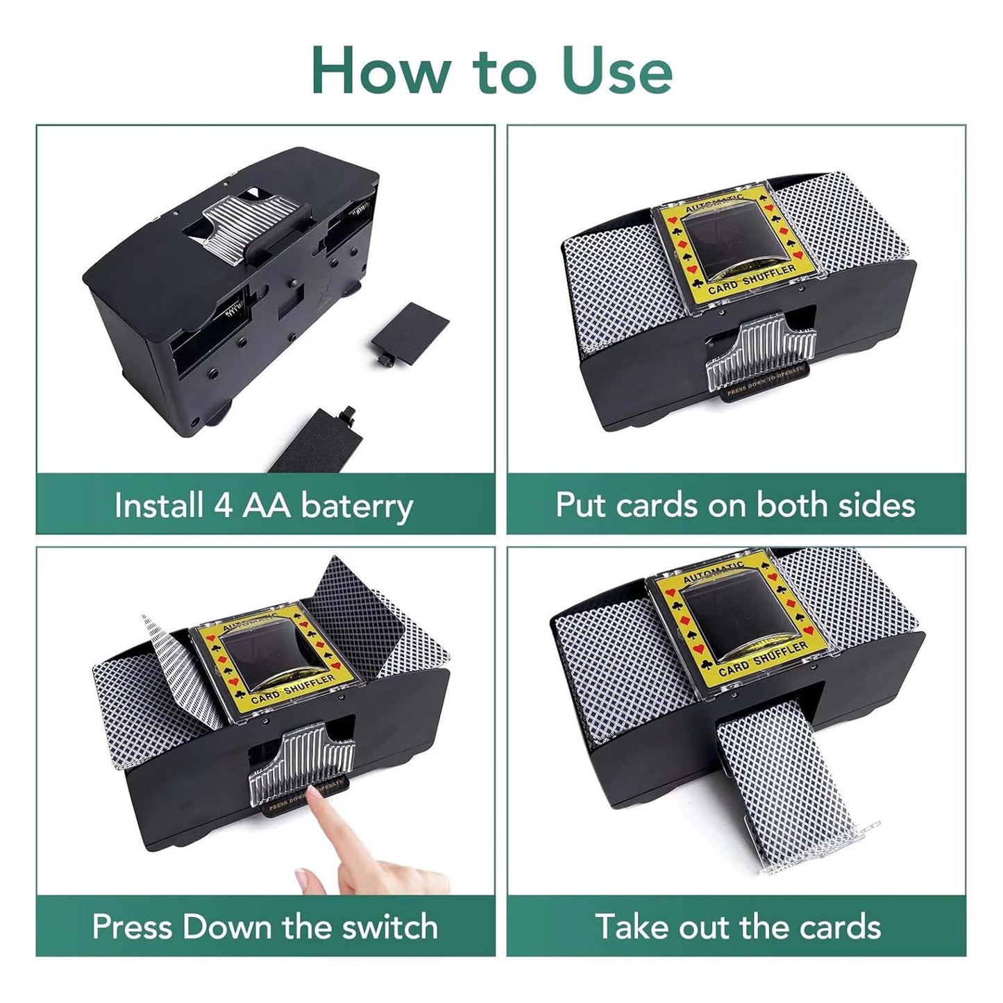 Automatic Card Shuffler
