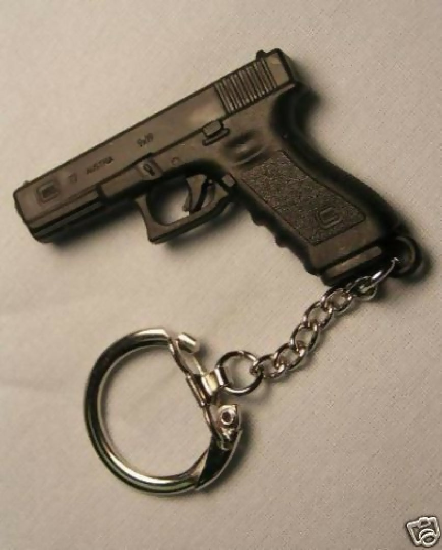 Glock mini Toy Full Metal Keychain Keyring and Removable Magazine Random color