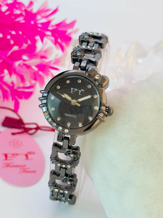 FT Crystal Bracelet Watch for Women