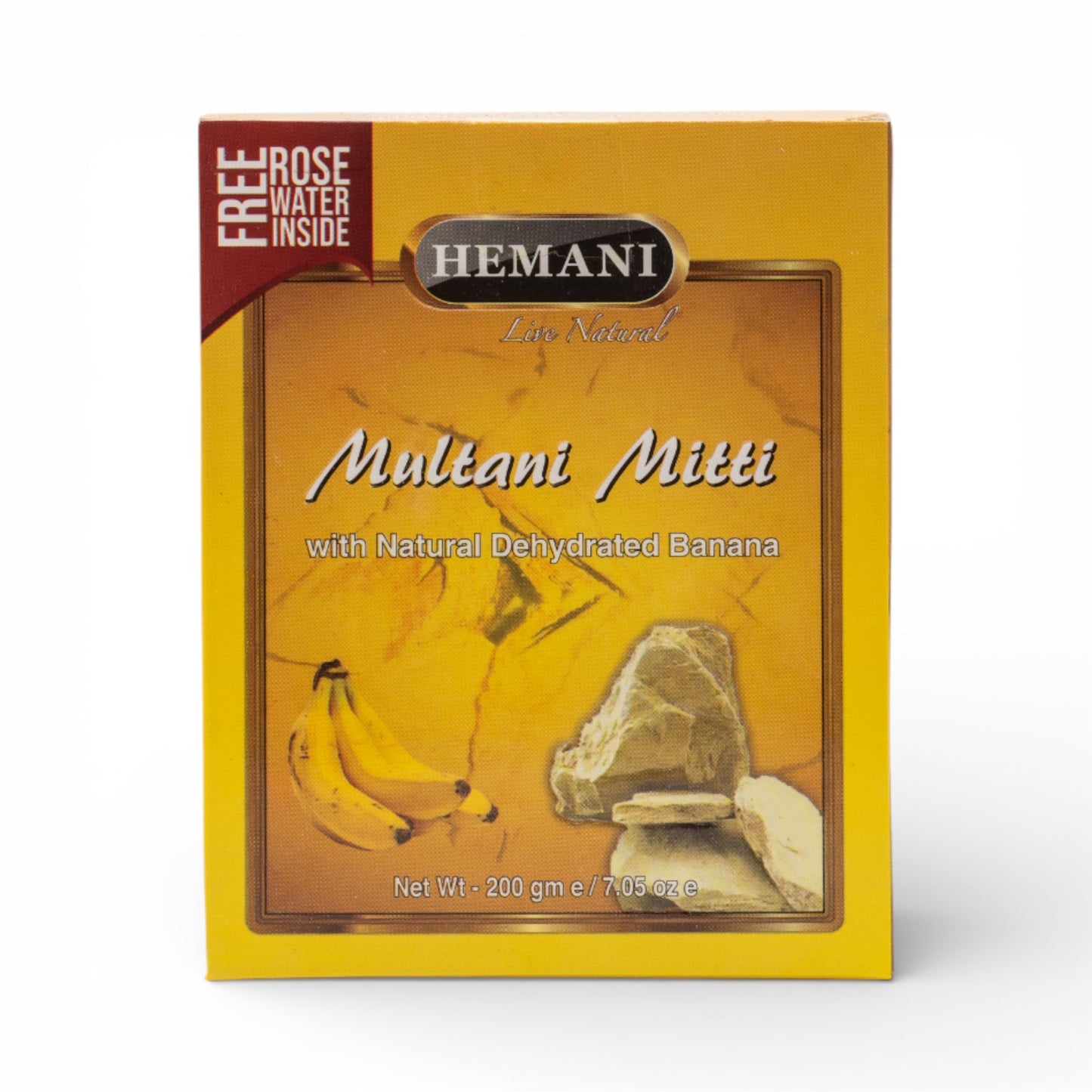 Herbal Beauty Mask Powder - Multani Mitti with Banana