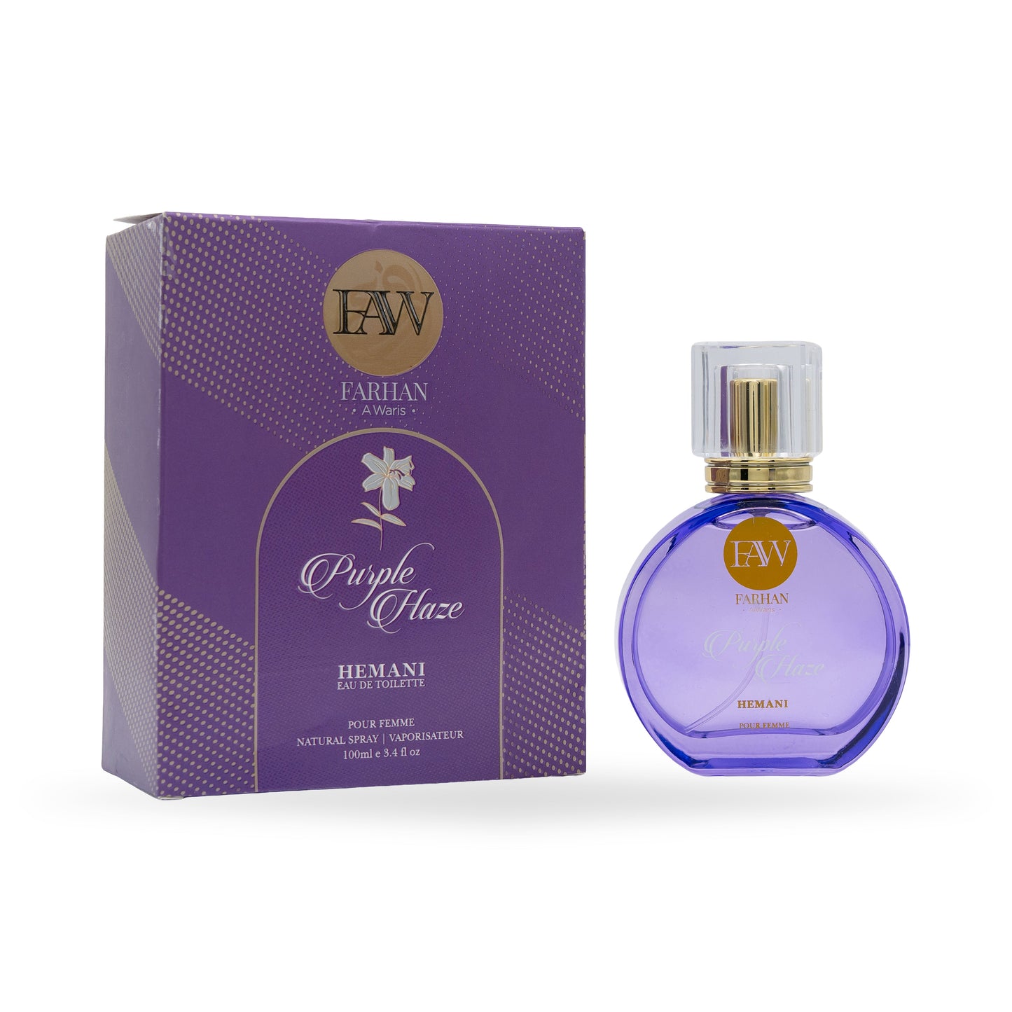 FAW Purple Haze Perfume for Women 100ml EDT