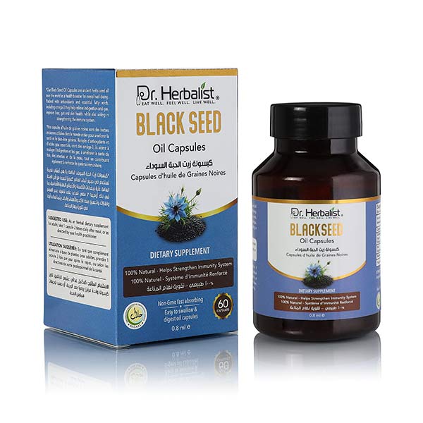 Dr. Herbalist Black Seed Oil Capsules