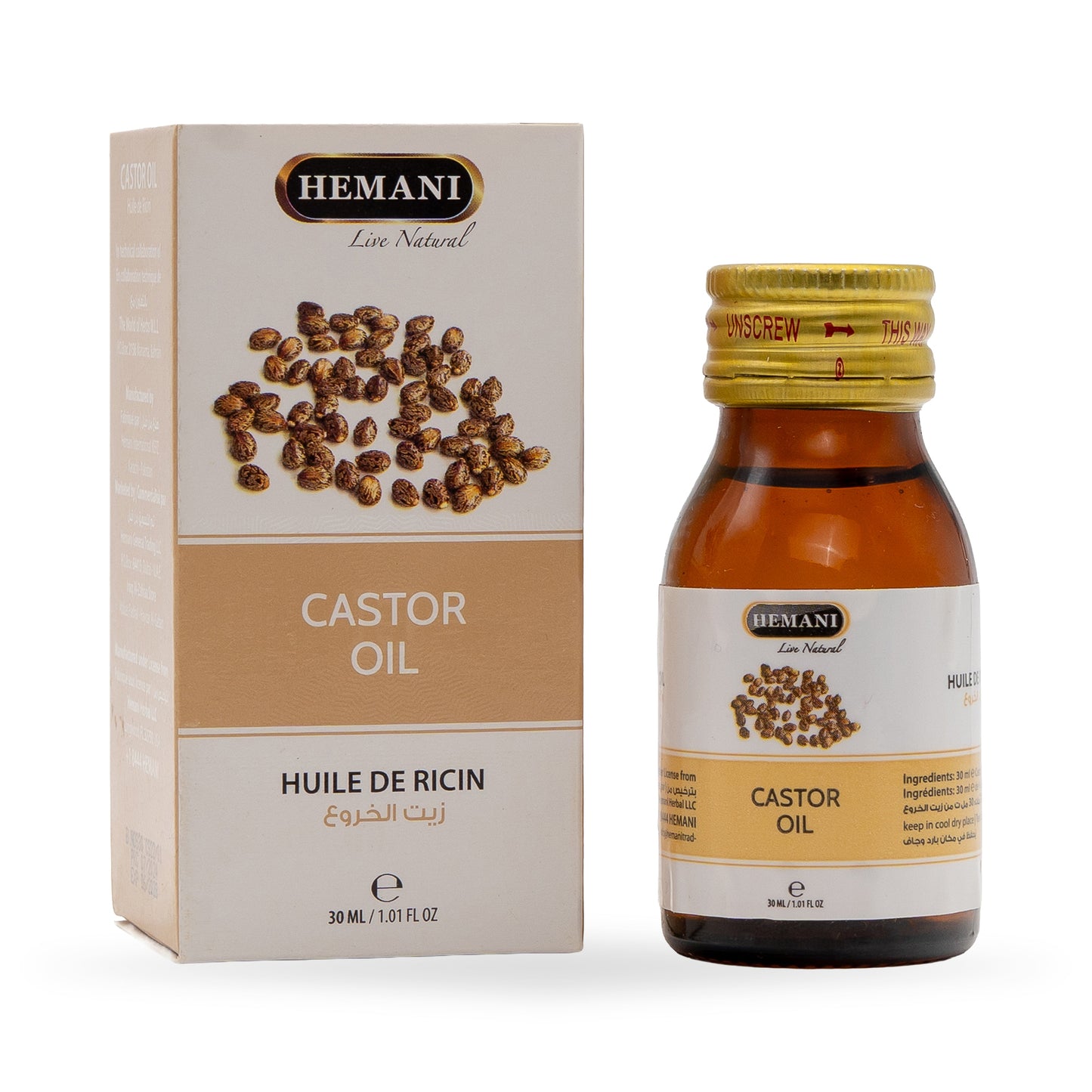 Herbal Oil 30ml - Castor