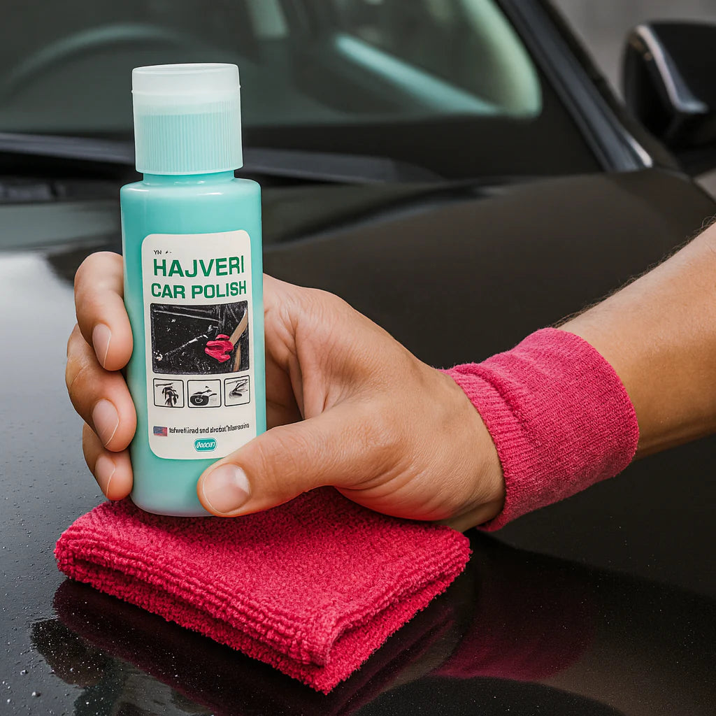 HAJVERI Car Polish Premium High Gloss Car Wax for Shine