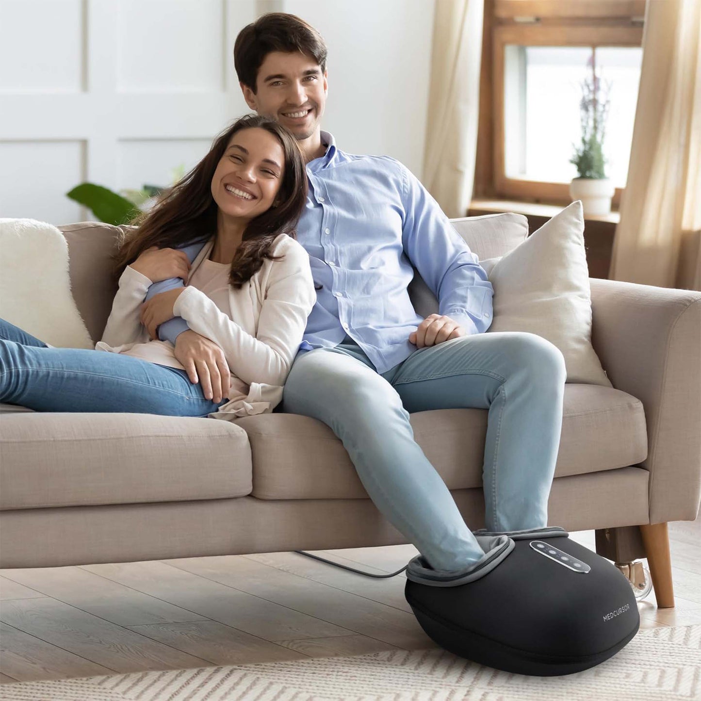 Foot Massager Electric Shiatsu Massage Machine for Pain Relief and Relaxation