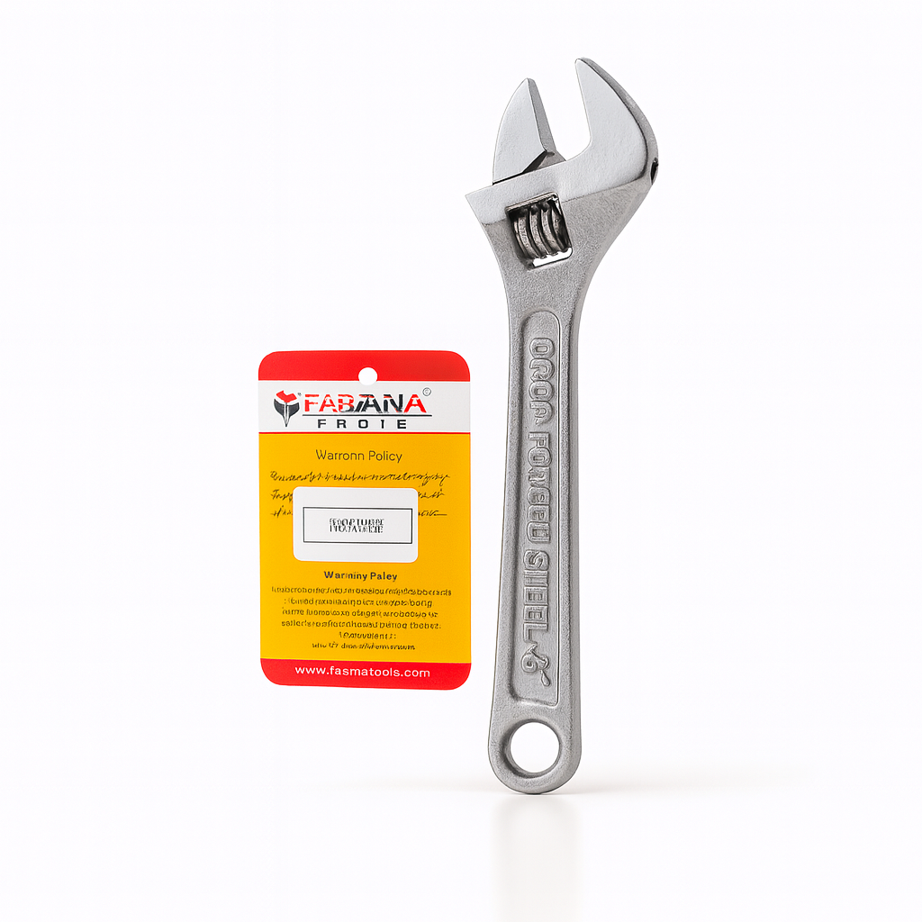 Wrench Screw 6 Inch Compact Adjustable Spanner for Home DIY and Repair Tasks