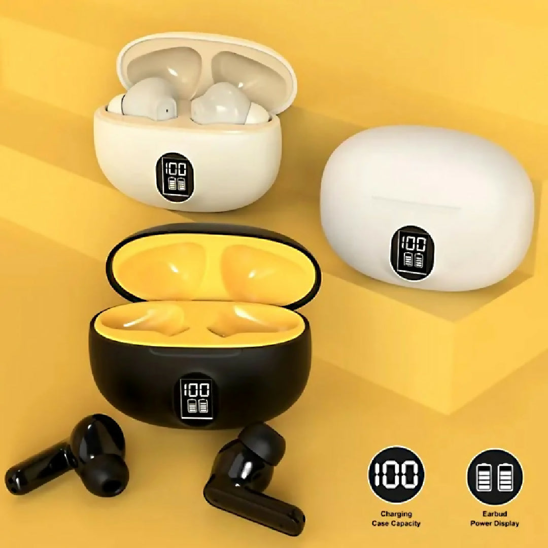 Wireless Earbuds with LED Power Display Bluetooth